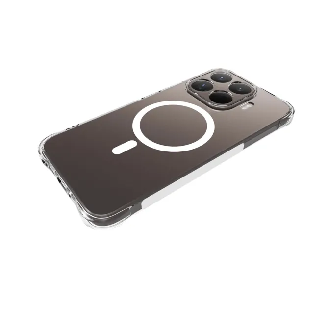 Coque Xiaomi 17T Pro Magnétique Transparente avec Film Écran Verre Trempé