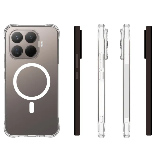 Coque Xiaomi 17T Pro Magnétique Transparente avec Film Écran Verre Trempé