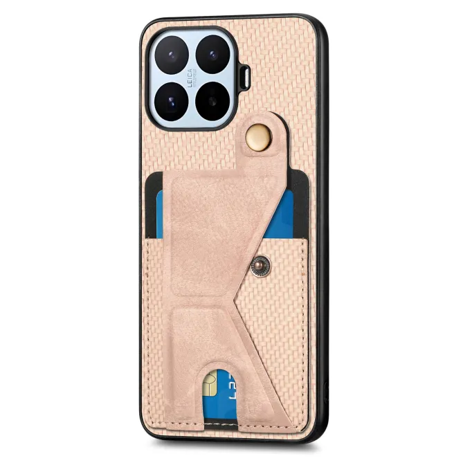 Coque Xiaomi 17T Pro Fibre de Carbone Support en K Porte-Carte
