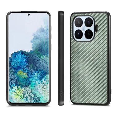 Coque Xiaomi 17T Pro Texture Fibre de Carbone Simili Cuir Rigide