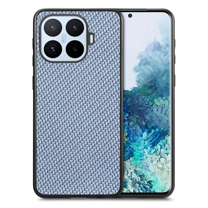 Coque Xiaomi 17T Pro Texture Fibre de Carbone Simili Cuir Rigide