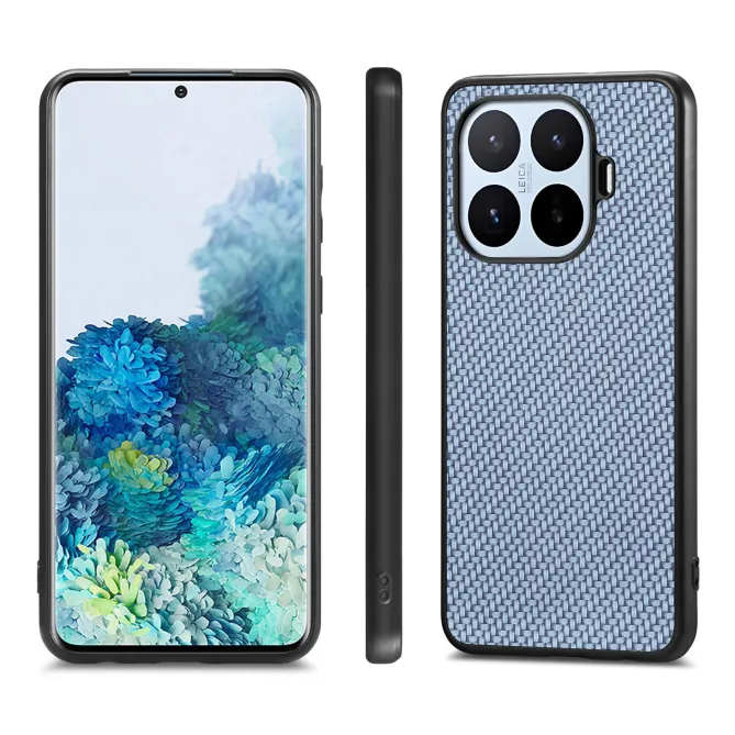 Coque Xiaomi 17T Pro Texture Fibre de Carbone Simili Cuir Rigide