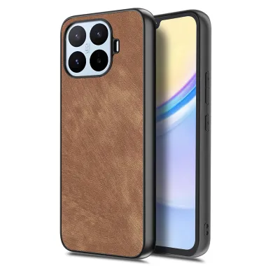 Coque Xiaomi 17T Pro Simili Cuir Rétro