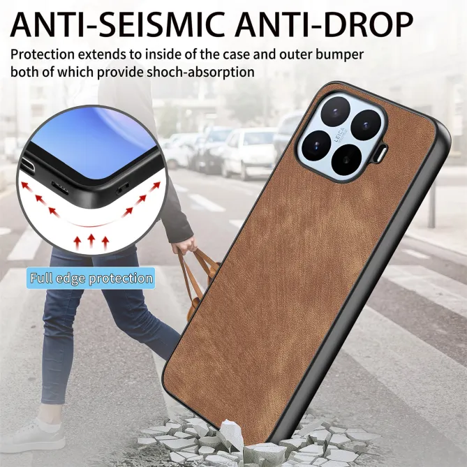 Coque Xiaomi 17T Pro Simili Cuir Rétro