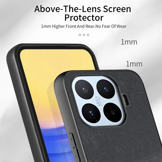 Coque Xiaomi 17T Pro Simili Cuir Rétro