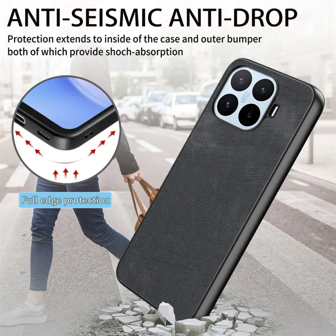 Coque Xiaomi 17T Pro Simili Cuir Rétro