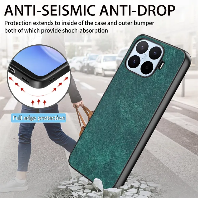 Coque Xiaomi 17T Pro Simili Cuir Rétro