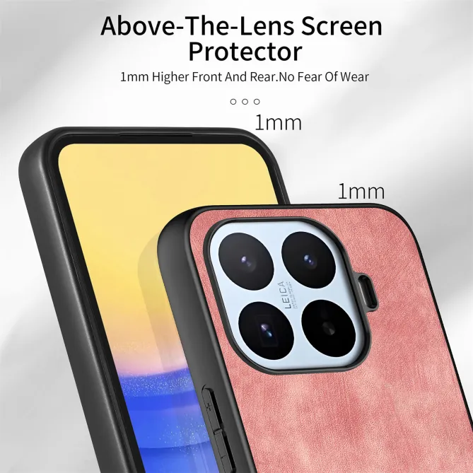 Coque Xiaomi 17T Pro Simili Cuir Rétro