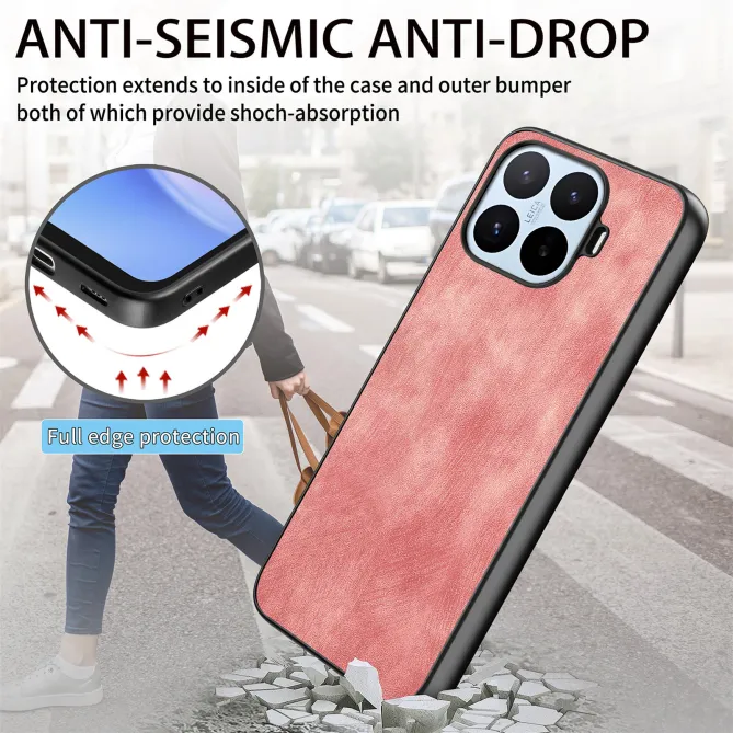 Coque Xiaomi 17T Pro Simili Cuir Rétro