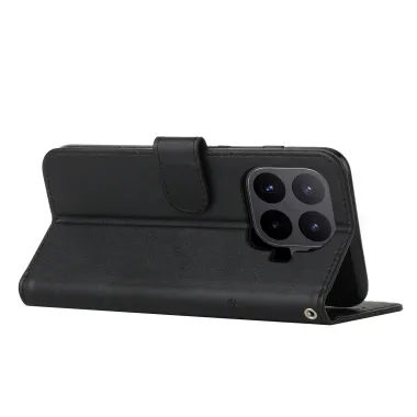 Housse Xiaomi 17T Pro Simili Cuir Lignes en Relief