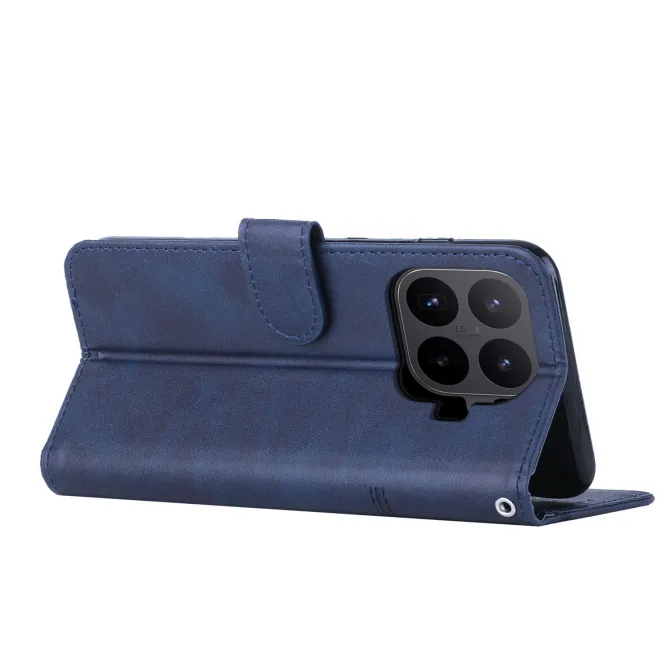 Housse Xiaomi 17T Pro Simili Cuir Lignes en Relief
