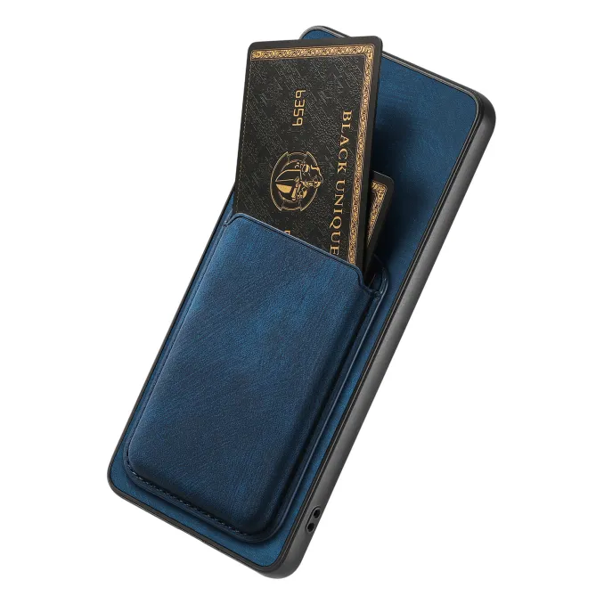 Coque Xiaomi 17T Pro Simili Cuir Rétro Porte-Cartes Magnétique Détachable