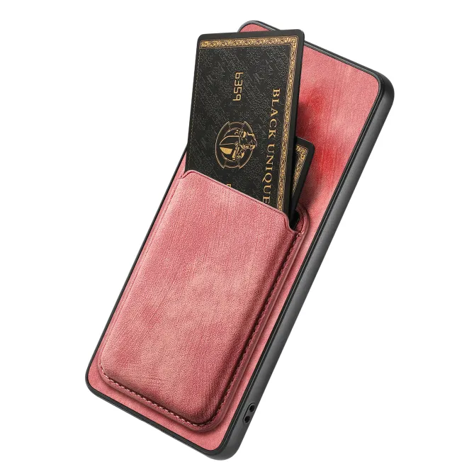 Coque Xiaomi 17T Pro Simili Cuir Rétro Porte-Cartes Magnétique Détachable
