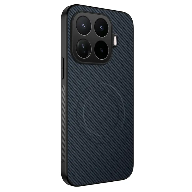 Coque Xiaomi 17T Pro Magnétique Style Fibre de Carbone