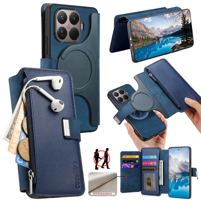 Housse Xiaomi 17T Pro Portefeuille Magnétique Détachable