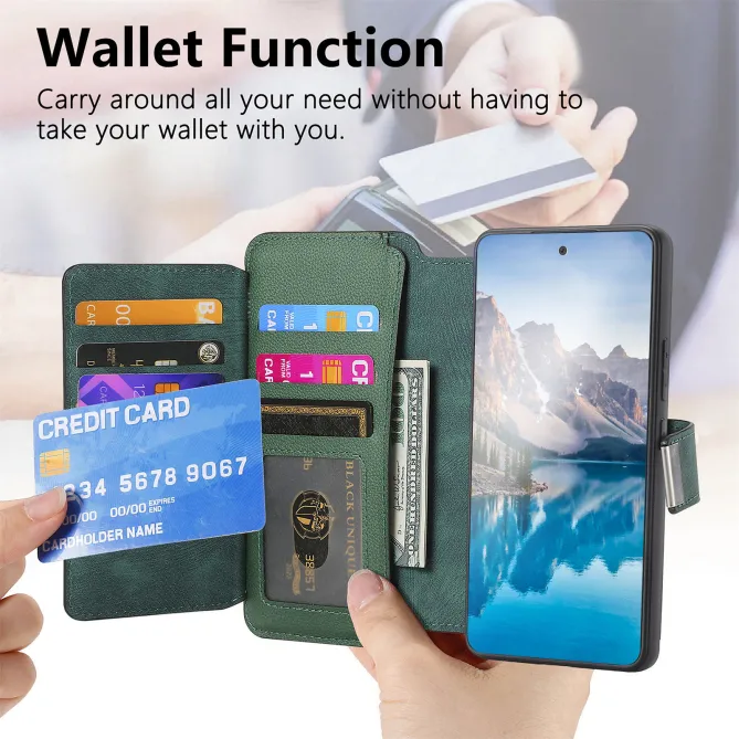 Housse Xiaomi 17T Pro Portefeuille Magnétique Détachable