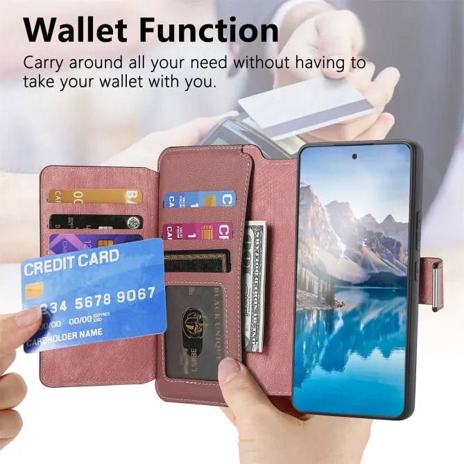 Housse Xiaomi 17T Pro Portefeuille Magnétique Détachable