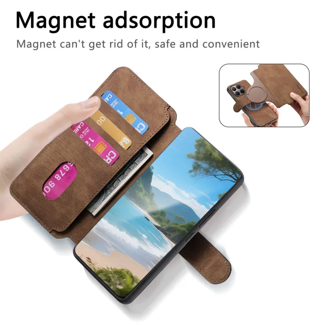 Housse Xiaomi 17T Pro avec Coque Détachable Simili Cuir
