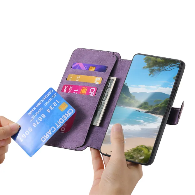 Housse Xiaomi 17T Pro avec Coque Détachable Simili Cuir