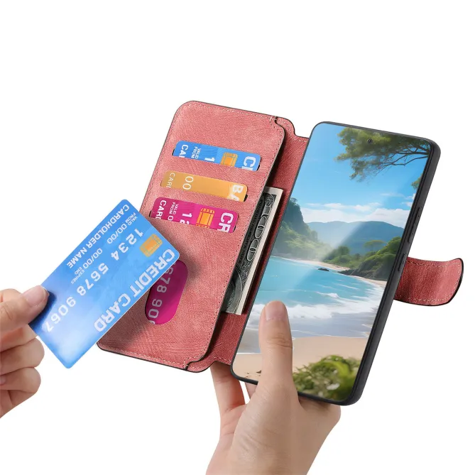 Housse Xiaomi 17T Pro avec Coque Détachable Simili Cuir