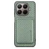 Coque Xiaomi 17T Pro Fibre de Carbone Porte-Carte Détachable