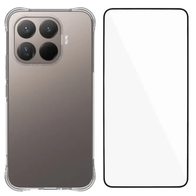 Coque Xiaomi 17T Pro Transparente avec Verre Trempé