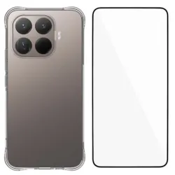 Coque Xiaomi 17T Pro Transparente avec Verre Trempé