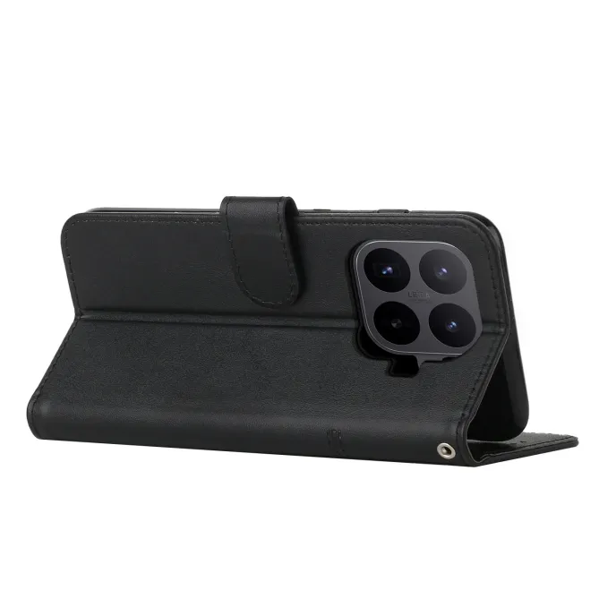 Housse Xiaomi 17T Simili Cuir Lignes en Relief