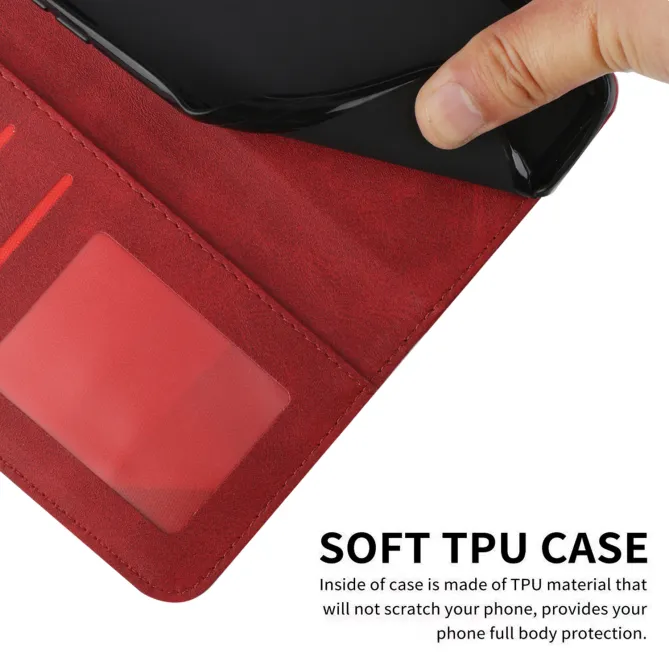 Housse Xiaomi 17T Simili Cuir Lignes en Relief