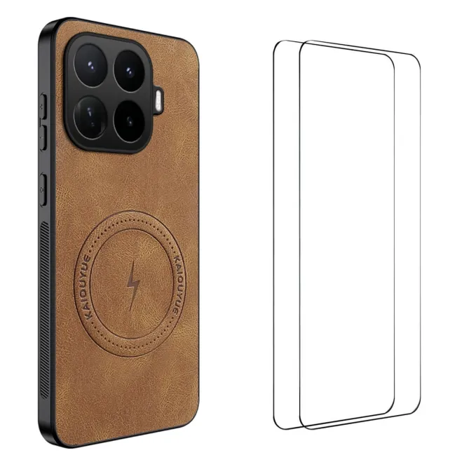 Coque Xiaomi 17T Nappa avec 2 verre trempé