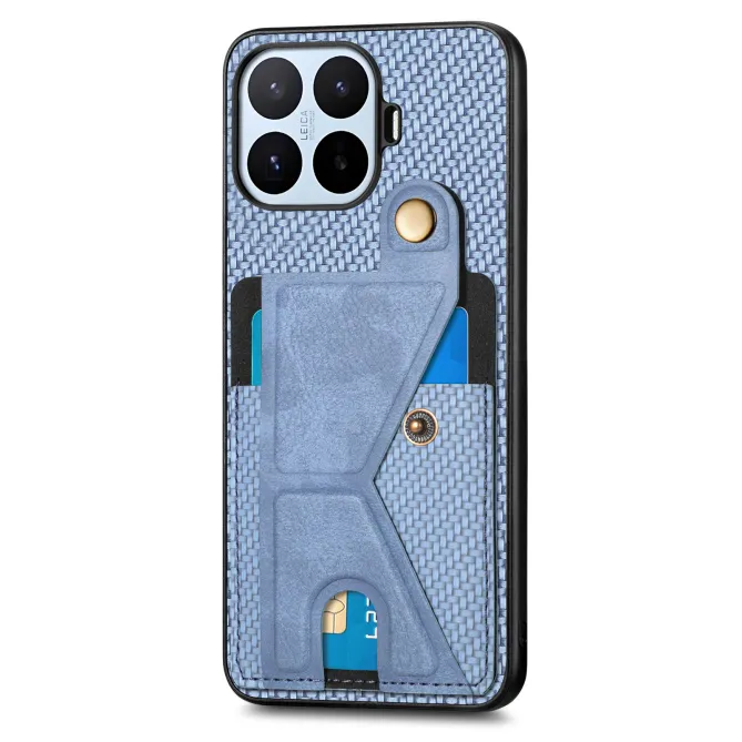 Coque Xiaomi 17T Fibre de Carbone Support en K Porte-Carte