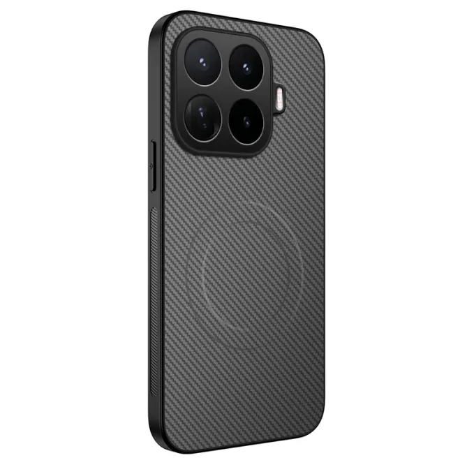 Coque Xiaomi 17T Magnétique Style Fibre de Carbone