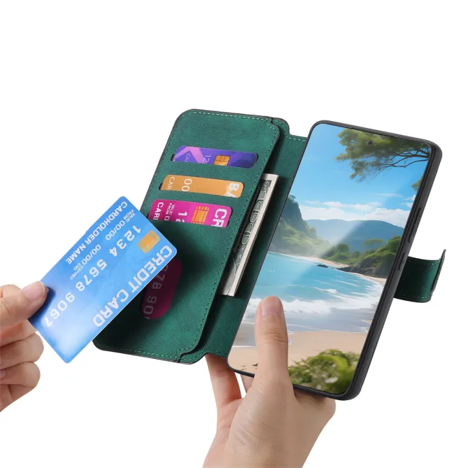 Housse Xiaomi 17T avec Coque Détachable Simili Cuir