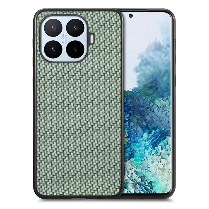 Coque Xiaomi 17T Texture Fibre de Carbone Simili Cuir Rigide