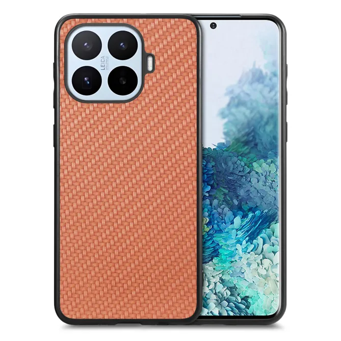 Coque Xiaomi 17T Texture Fibre de Carbone Simili Cuir Rigide