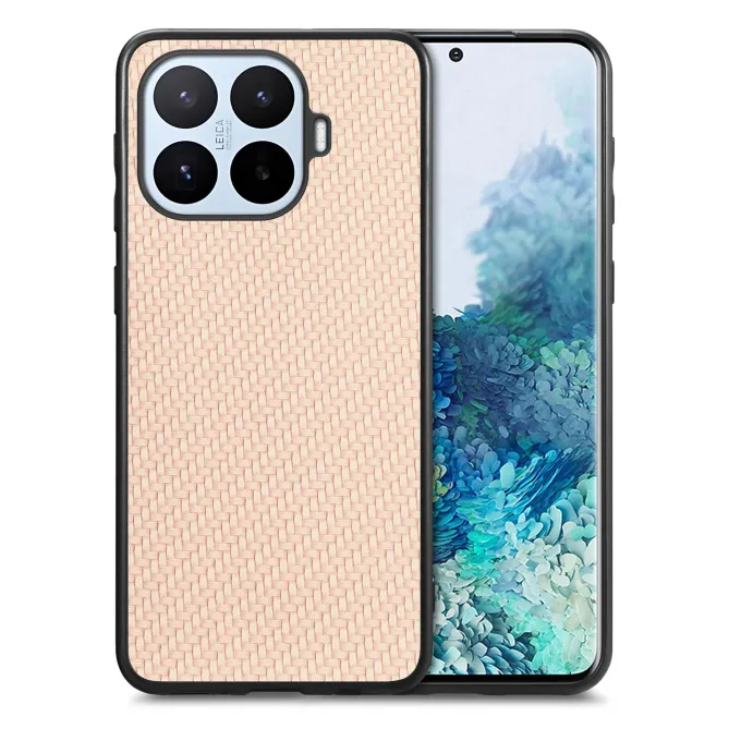 Coque Xiaomi 17T Texture Fibre de Carbone Simili Cuir Rigide