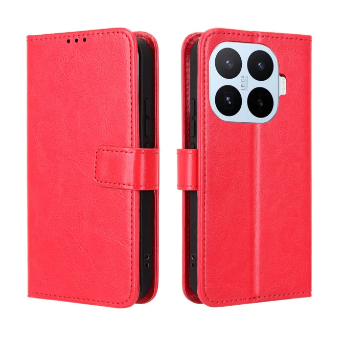 Housse Xiaomi 17T Pro Portefeuille Effet Cuir Patiné