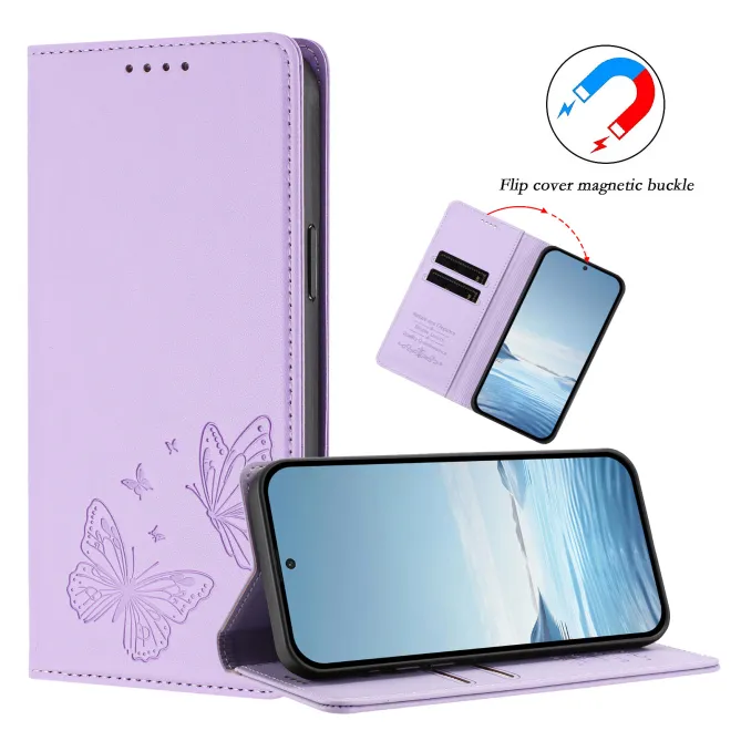 Flip Cover Xiaomi 17T Pro Papillon Simili Cuir Magnétique
