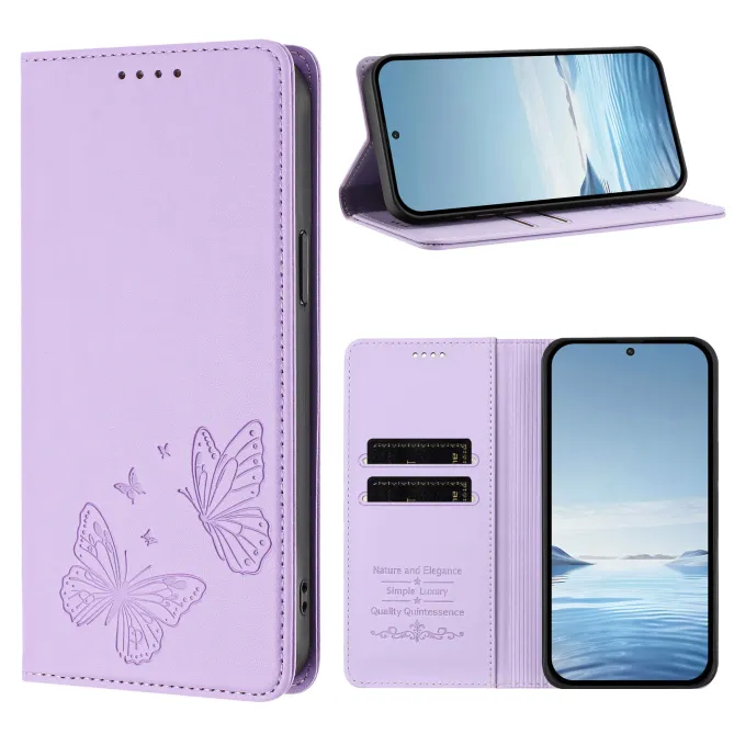 Flip Cover Xiaomi 17T Pro Papillon Simili Cuir Magnétique