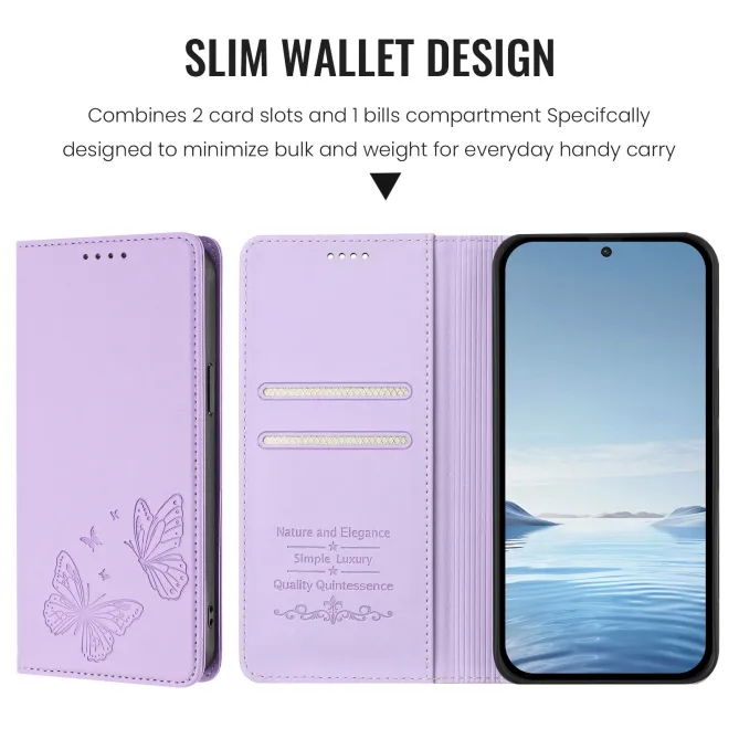 Flip Cover Xiaomi 17T Pro Papillon Simili Cuir Magnétique