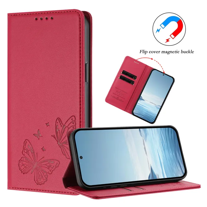 Flip Cover Xiaomi 17T Pro Papillon Simili Cuir Magnétique