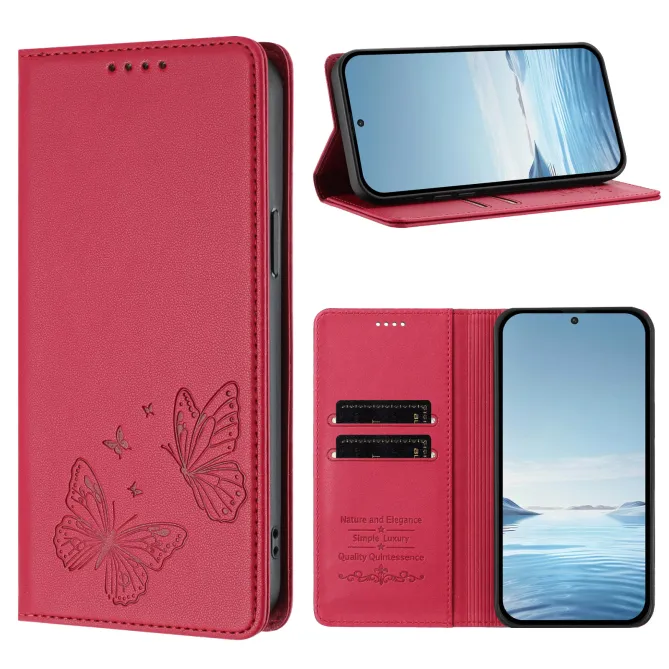 Flip Cover Xiaomi 17T Pro Papillon Simili Cuir Magnétique
