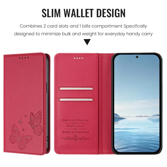 Flip Cover Xiaomi 17T Pro Papillon Simili Cuir Magnétique