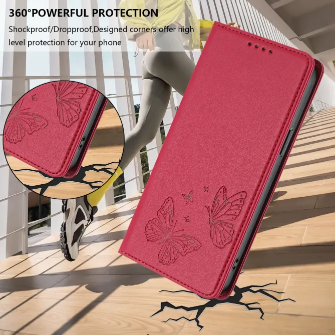 Flip Cover Xiaomi 17T Pro Papillon Simili Cuir Magnétique