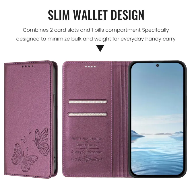 Flip Cover Xiaomi 17T Pro Papillon Simili Cuir Magnétique