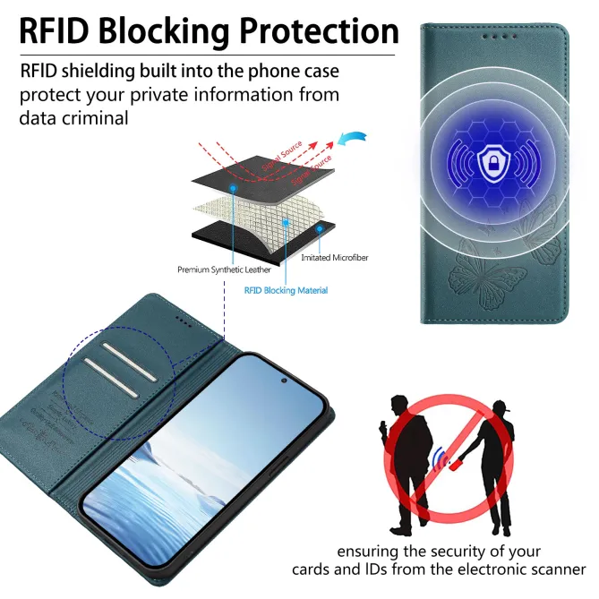Flip Cover Xiaomi 17T Pro Papillon Simili Cuir Magnétique