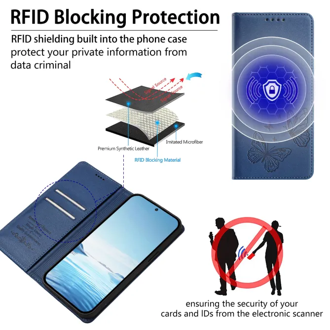 Flip Cover Xiaomi 17T Pro Papillon Simili Cuir Magnétique