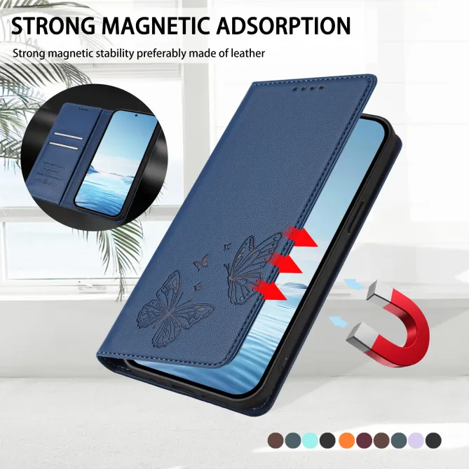 Flip Cover Xiaomi 17T Pro Papillon Simili Cuir Magnétique