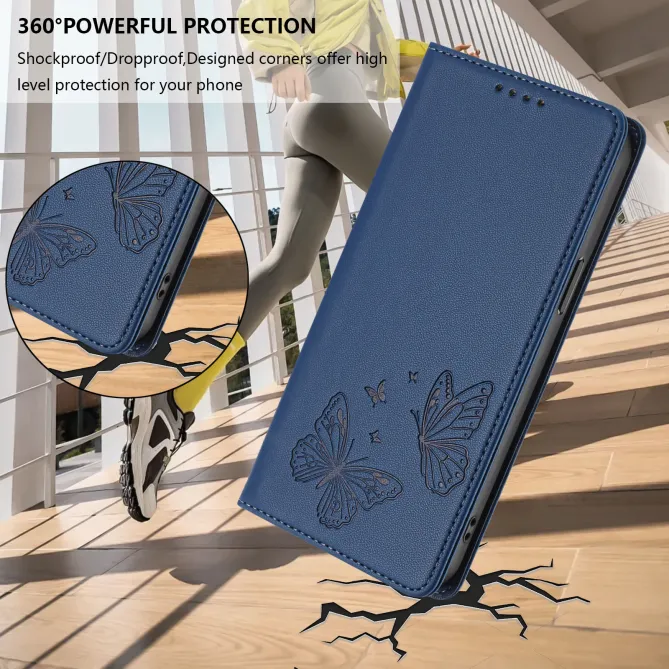 Flip Cover Xiaomi 17T Pro Papillon Simili Cuir Magnétique