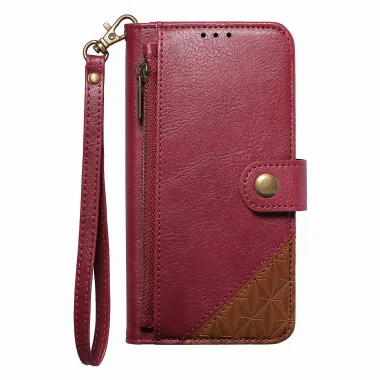 Housse Xiaomi 17T Pro HERITAGE Bicolore Poche Zippée Dragonne